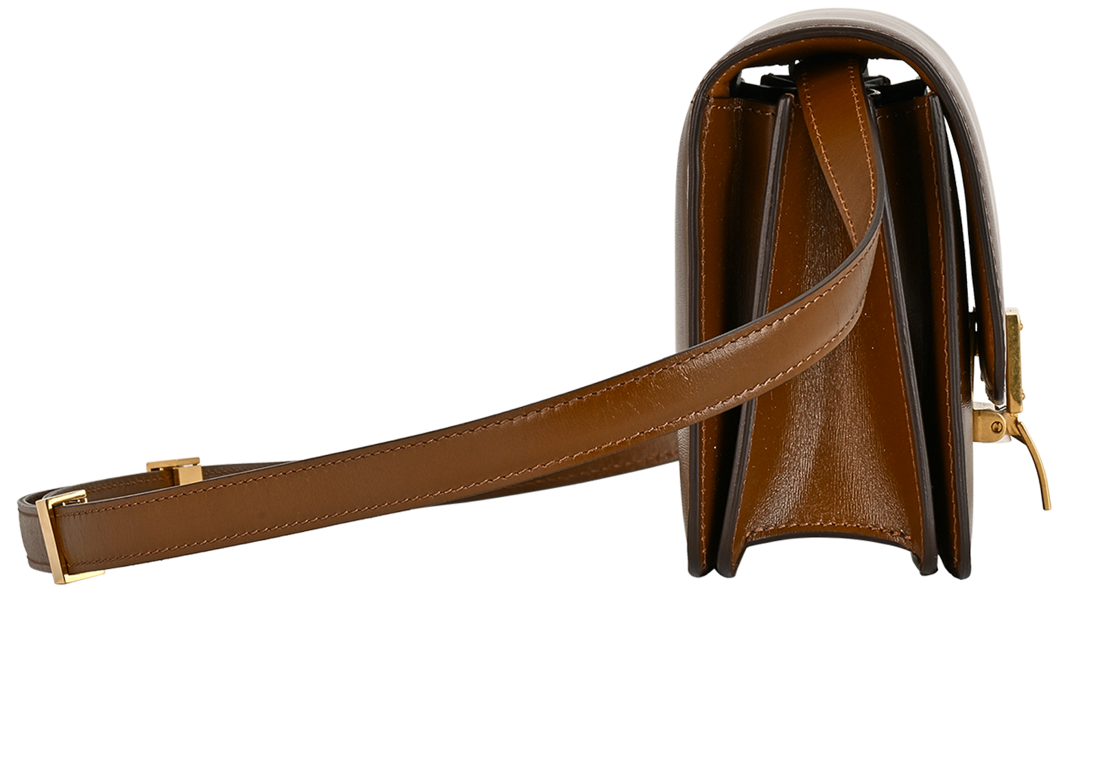 Small Box, &pound;1,100, Handbags, Brown, Leather, Side view